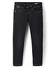 Junior Killer Elastane Blend Full Length Solid Jeans With Stretch - Black