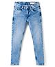 Junior Killer Elastane Blend Full Length Solid Jeans With Stretch - Blue