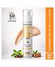 ORGATRE Sun Shield SPF 50 PA++++ Tinted Sunscreen for Women & Girls, Vitamin C, Niacinamide & Hyaluronic Acid 50g
