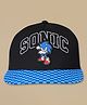 Kidsville Cotton Blend Knit Sega  Featuring Sonic The Hedgehog Patch Embroidered Baseball Cap - Black Circumference 54 Cm