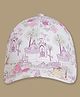 Kidsville Cotton Blend Knit Disney Princess Featuring Belle & Arora Printed Baseball Cap -  Pink Circumference 54 Cms