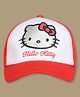 Kidsville Cotton Blend Knit Sanrio Friends Featuring Hello Kitty Printed Baseball Cap  - Red - Circumference - 54 Cm