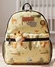 Baby Gear Height 12 Inches  Safari Backpack Jungle Print - Yellow