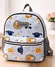 Baby Gear Height 12 Inches   TinySafari Backpack Jungle Print - Blue