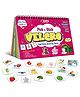 Pick & Stick Velcro Learning Activity Book For Kids | Busy Book Level 2 For 3+ Years Old Toddlers | Montessori DIYs, Skill Builder, Numbers, Alphabets, Animals, 5 Senses, Travel Vehicles, Kids Gifts