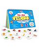 Pick & Stick Velcro Learning Activity Book For Kids | Busy Book Level 1 For 2+ Years Old Toddlers | Montessori DIYs, Skill Builder, Numbers, Alphabets, Body Parts, Colors, Travel Vehicles, Kids Gifts