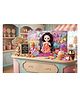 Zyamalox Height 22 cm Big Eye Candy Shop Doll Premium Doll Set with Dog Balloons Lollipops and Candies Cute Doll Toys for Girls Doll House Playset Gift - Assorted Color