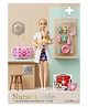 Zyamalox Height 22 cm Box Nurse Style Doll Premium Doll Set with Dog Medical Accessories and Movable Joints Cute Doll Toys for Kids Girls Doll House Playset Gift - Assorted Color