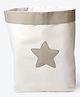 Masilo Fabric Storage Baskets Star Patch Off White - Jumbo