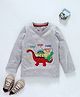 Kookie Kids Dinosaur Printed Full Sleeves Tee - Grey