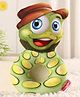 Babyhug Snake Face Rattle With Sound - Green
