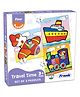Frank Play and Learn Travel Time Jigsaw Puzzle Multicolour Set of 3  (15 Pieces)  for kids above 4+ Years - 10201