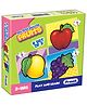 Frank Fruits Jigsaw Puzzle Set of 3 Multicolour  (15 Pieces)  for kids above 4+ Years - 10209