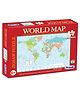 Frank World Jigsaw Map Multicolour Puzzle (108 Pieces) for kids above 6+ Years - 10165