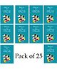 Funcart Mickey Mouse Birthday Party Thank You Cards Teal - Pack of 25
