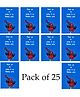 Funcart Spider Man Birthday Party Thank You Cards Blue - Pack of 25