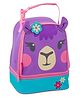 Stephen Joseph Lunch Pals Box Bag Llama Print - Purple