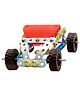 Enginero Metal Car Construction Set - 96 Pieces