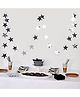 Funcart Hanging Star Wall Decor - Silver