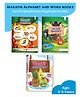 Target Publication Nurture Alphabets & Words Learning Activity Books Set of 3 - Marathi