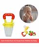 Safe-O-Kid Size Silicone Fruit & Food Nibbler, Safe Feeder for Babies, 0-24 Months, Pack of 2, ( Assorted Colors )