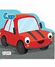 Car Themed Board Book - English