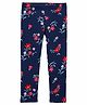Carter's Floral Cozy Warm Fleece Leggings - Blue
