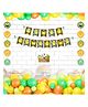 Untumble Jungle Theme Birthday Kit Yellow Green - Pack of 23