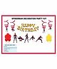Untumble Spider Man Theme Birthday Kit Red Yellow - Pack of 31