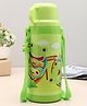 Water Bottle with Mug Green - 400 ml