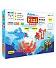Play Panda Fixi Bricks Sea Animals Building Set of 4 Multicolor - 240 Pieces