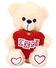 Natkhat Love Teddy Bear Soft Toy Cream - 26 cm