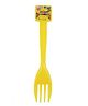 Funcart Colorful Balloons Theme Forks Yellow - Pack of 6