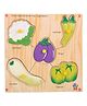 Skillofun - Junior Identification Wooden Tray Vegetables I