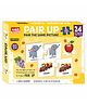 Ankit Toys Pair Up matching Educational Jigsaw Puzzle Multicolor Set of 24 - 48 Pieces
