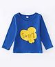 Kookie Kids Full Sleeves Tee Sweet Print - Blue