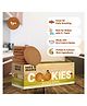 Tots & Moms Millet & Jaggery Cookies-Nuts & Seeds - 150 gm