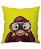 Stybuzz monkey Cushion Cover - Yellow