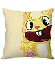 Stybuzz Happy Bunny Cushion Cover - Yellow