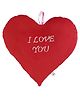 Ultra Heart Shape I Love You Cushion - Red
