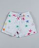 Plum Tree All Over Stars Printed Shorts - Grey Melange