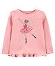 Carter's Ballerina Jersey Top - Light Pink