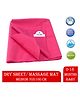 THE LITTLE LOOKERS Dry Sheets Water Proof Bed Protector & Waterproof Sheets For Baby Pack Of 2 - Pink