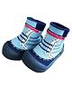 U-grow Anti-Skid Breathable Soft Socks Shoes - Blue