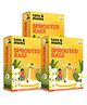 Tots & Moms Sprouted Ragi Powder for Baby - 8+ Months, 200g , Nachni/Finger Millet Cereal, Molake Ragi Sari , No Salt No Sugar Preservative Free , 10x more Calcium than Rice and Wheat - Stronger Bones