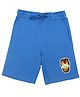 Marvel By Crossroads Iron Man Print Detailing Shorts - Royal Blue