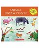 Scholastic Animal Jigsaw Puzzle with Story Book - English