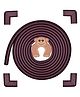 Baybee Baby Proofing Edge and Corner Guards - Brown