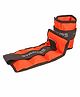 Strauss Ankle Weights Pair Of 1 Kg Each Pack Of 2 - Orange