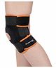 Strauss Adjustable Knee Support Patella - Black Orange